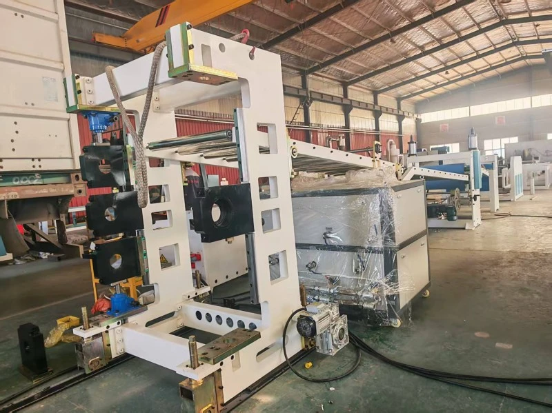 600 mm PVC lehtede ekstrusiooniliini tootmine