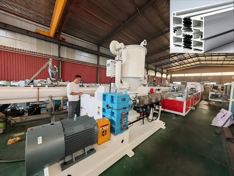 ABS aknaukse profiilimasin