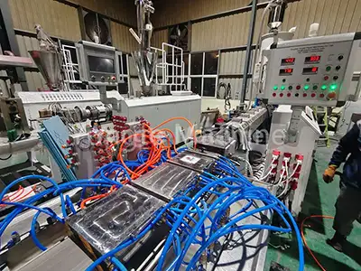 Pe Profile Extrusion Line