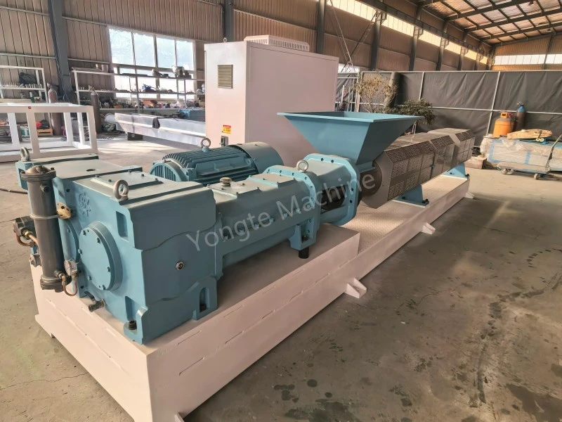 Plastmassi ringlussevõtu ekstrusioonimasin