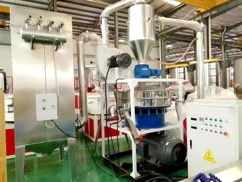 PVC purustamis- ja lihvimismasin