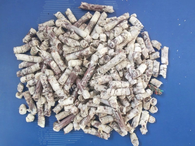Veevaba plastkile puhastus- ja kompaktne pelletite valmistamise masin